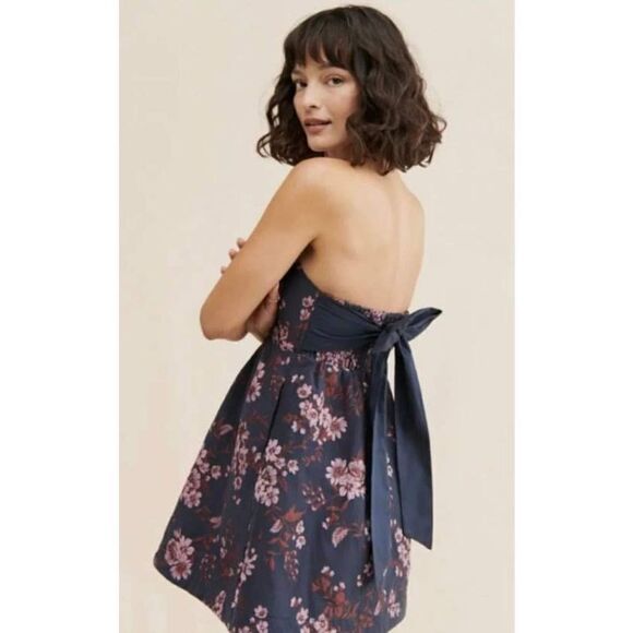 Free People Matilda Mini Dress Size L - Picture 2 of 11